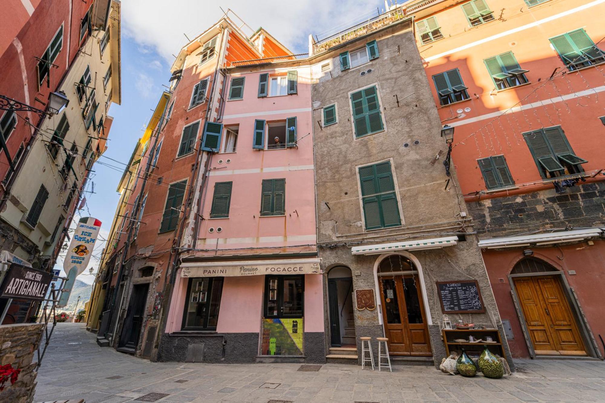 Il Leudo Dei Cinque Sensi Lägenhet Vernazza Exteriör bild